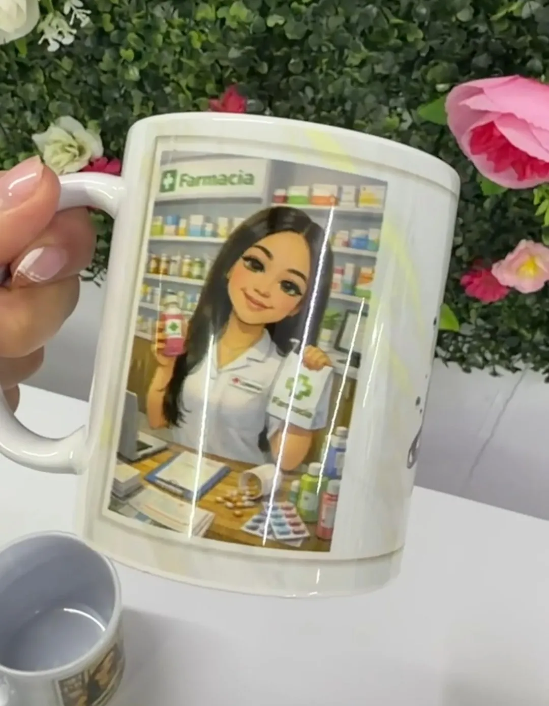 MUG CON CARICATURA PERSONALIZADO