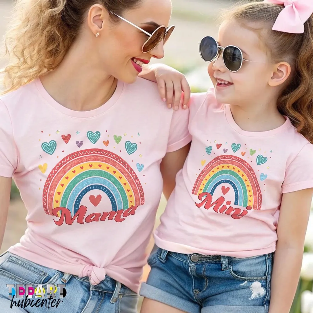 CAMISETAS MAMÁ E HIJA 