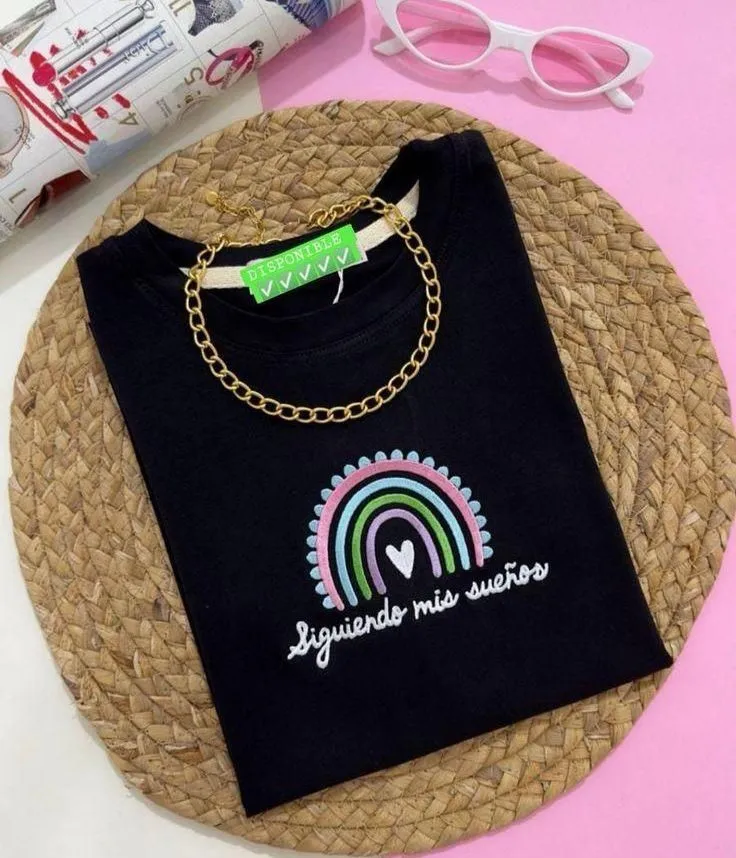 BASICA BORDADA ALGODON 