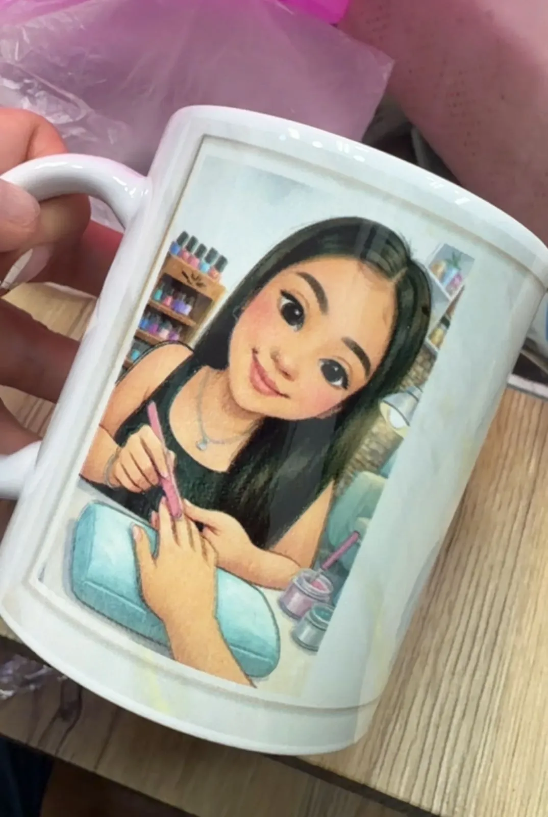 MUG CON CARICATURA PERSONALIZADO