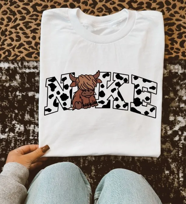 CAMISETA COW PRINT