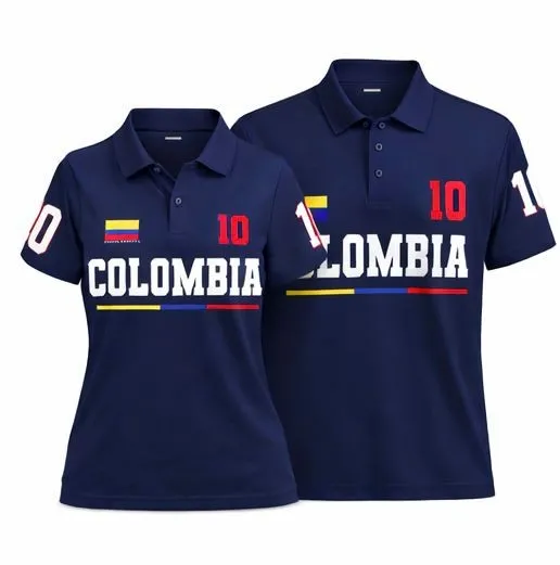 POLO ESTAMPADA SELECCION COLOMBIA 