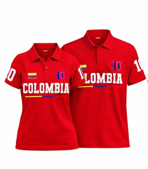 POLO ESTAMPADA SELECCION COLOMBIA 