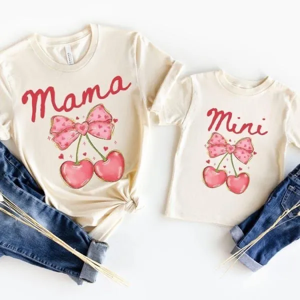CAMISETAS MAMÁ E HIJA 