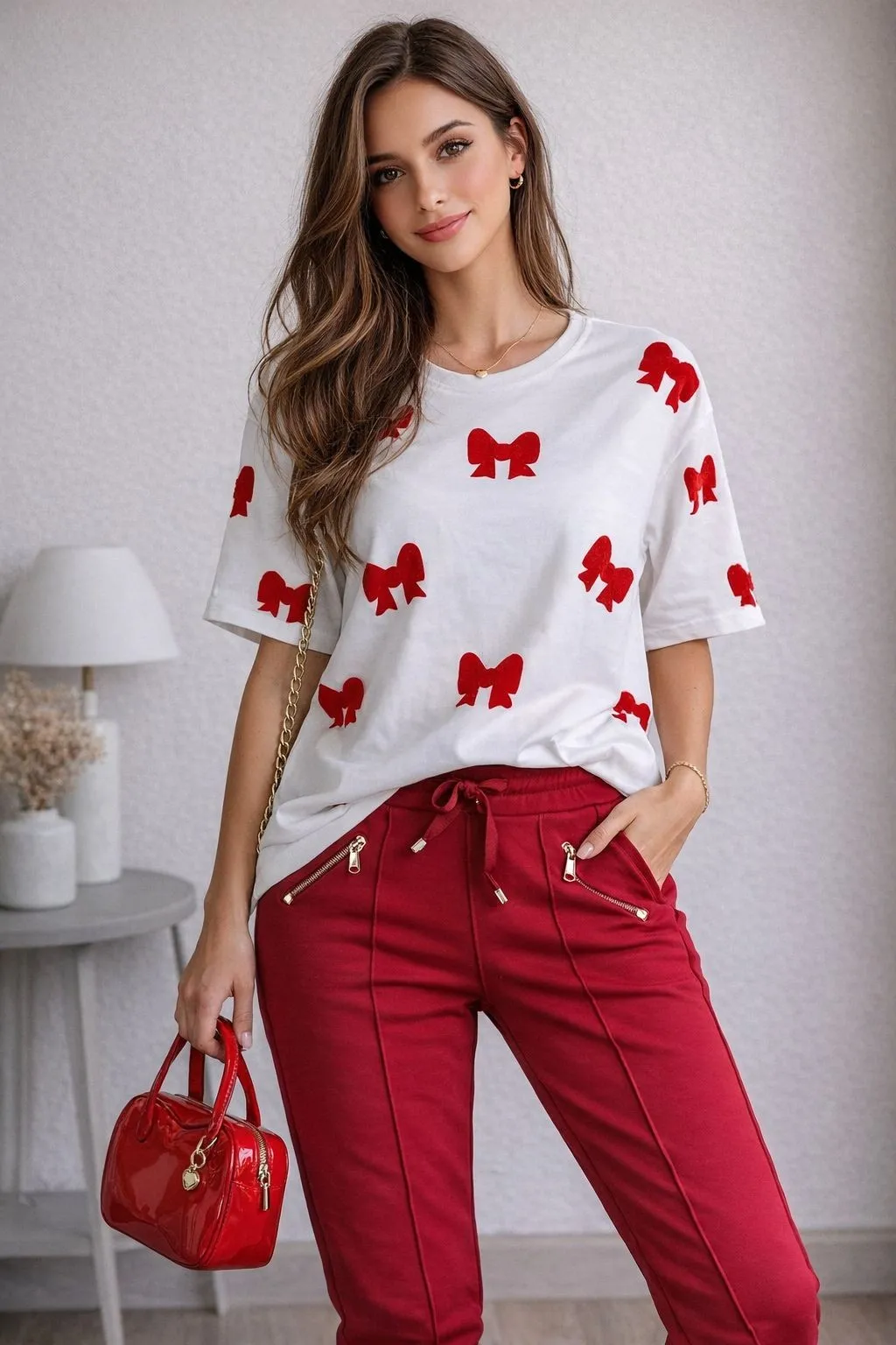 CONJUNTO CAMISETA-JOGGER BURDA