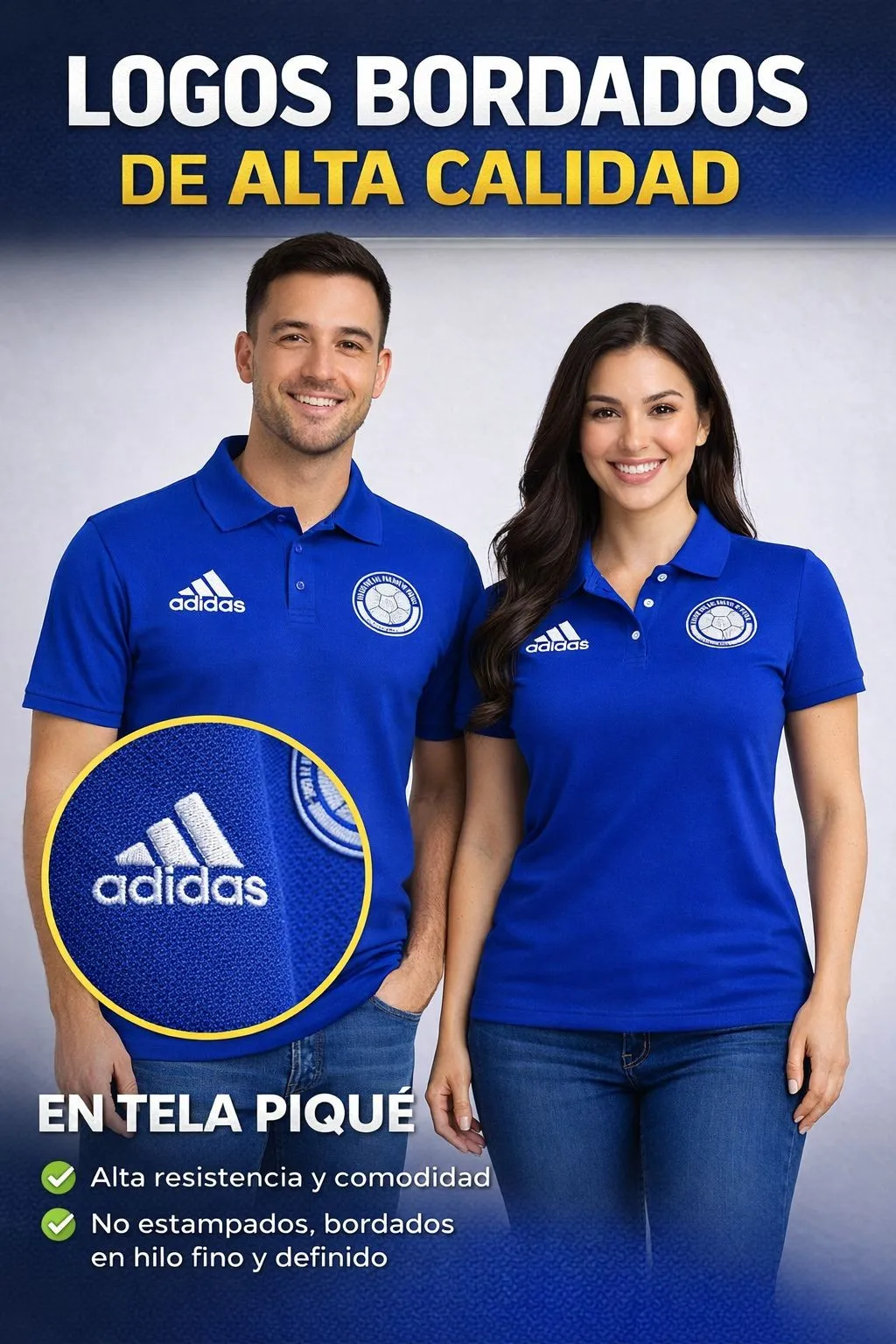 POLO BORDADA SELECCION COLOMBIA 