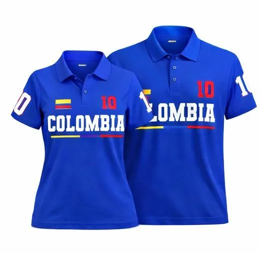 POLO ESTAMPADA SELECCION COLOMBIA 