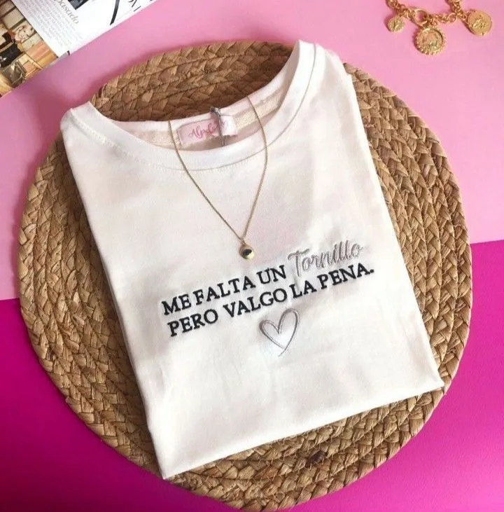 BASICA BORDADA ALGODON 