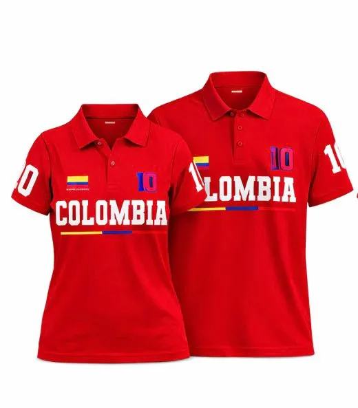 POLO ESTAMPADA SELECCION COLOMBIA 