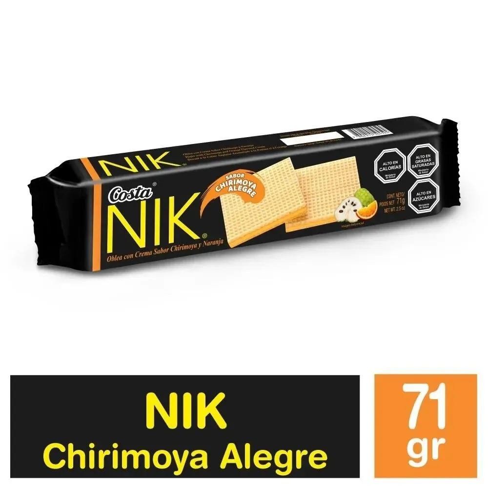 Alvi - ZZ Galletas Nik Chirimoya 71g