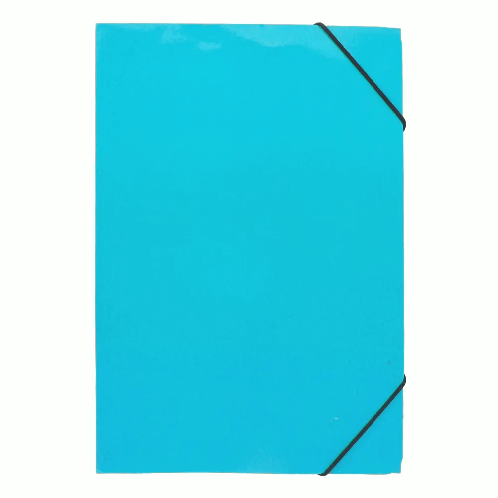Jamila - ZZZ CARPETA C/ELASTICO CELESTE