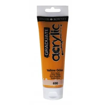 Jamila - ZZZZZ ACRILICO 120ML OCRE AMARILLO DALER ROWNEY