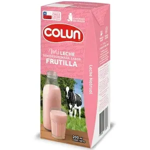 Leche Colun 200ml Frutilla