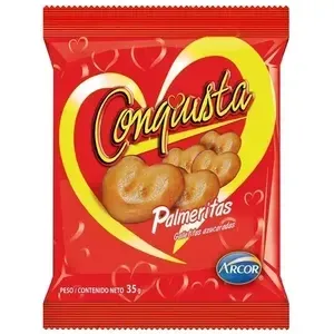 Alvi - Z Galletas Mini Conquista Palmeritas