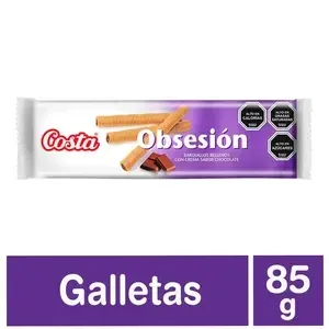 Alvi - ZZ Galletas Costa Obsesion Chocolate 85g