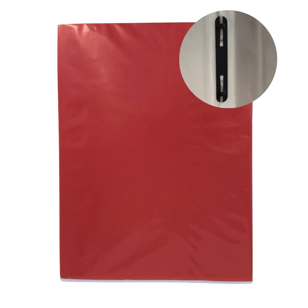 Ecocraft - Z Carpeta Plastica C/A Rojo