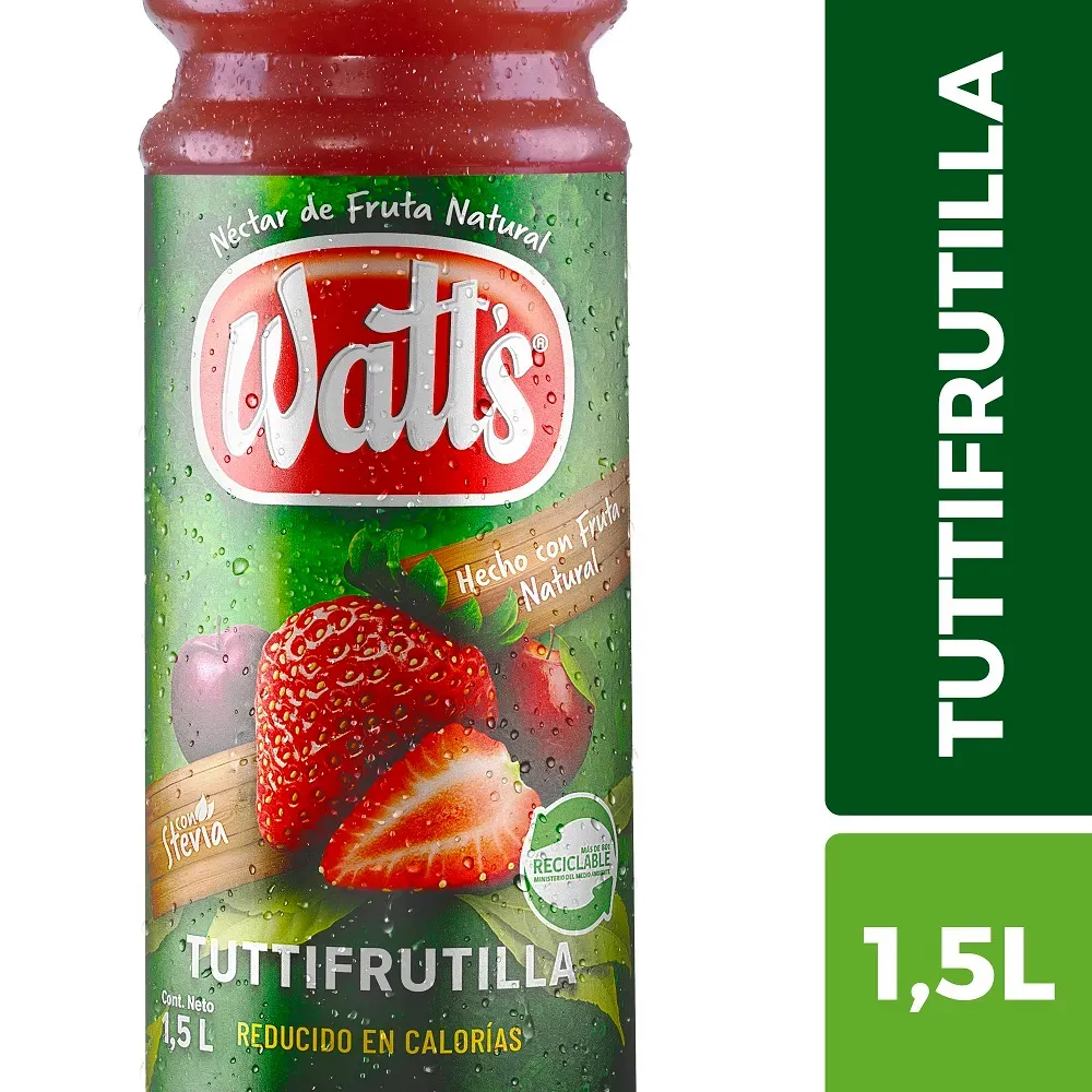 Jugo Watts 1.5lts Frutilla