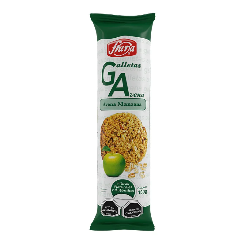 Fruna - Z Galletas Avena Manzana 180g
