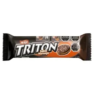 Alvi - ZZ Galletas Triton Naranja 126g
