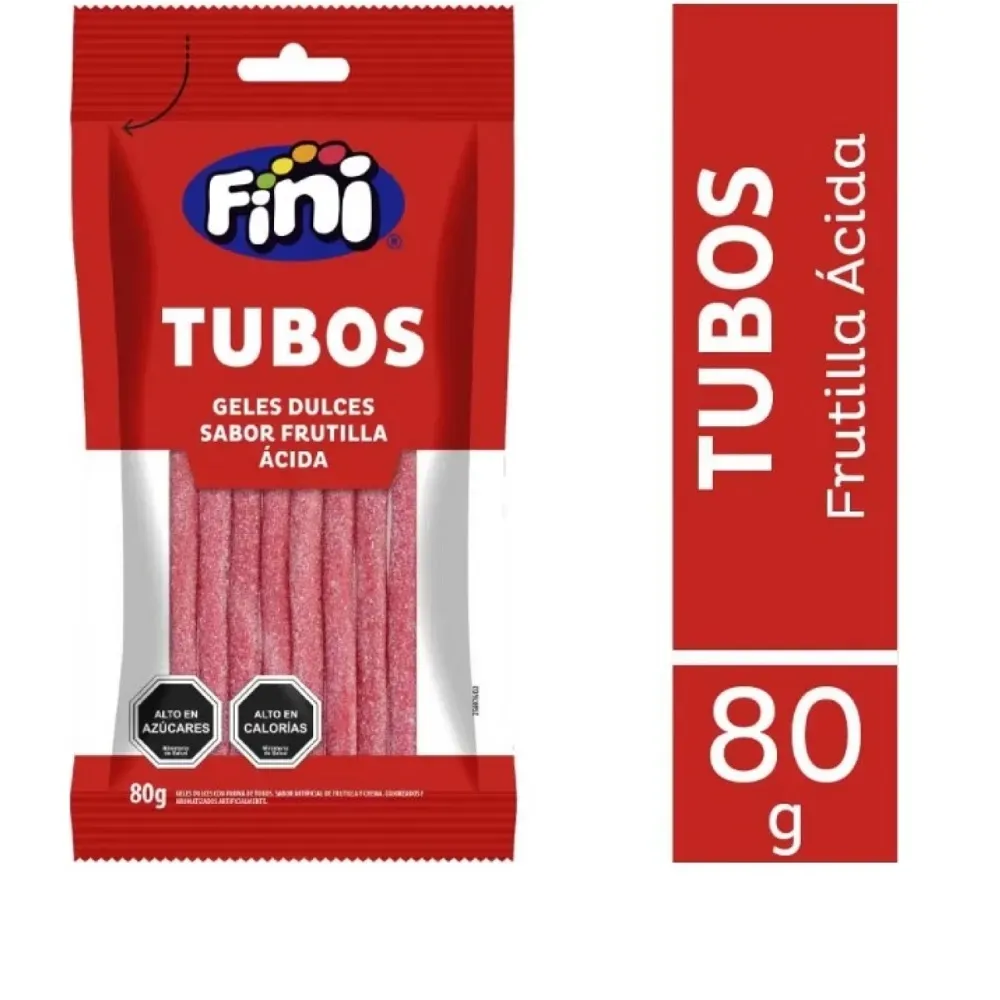 Alvi - ZZ Gomitas Fini Frutilla Acida 80g