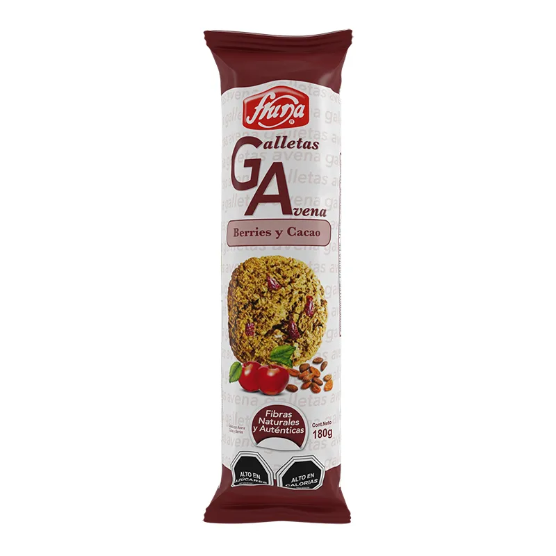 Fruna - Z Galletas Avena Berrie Cacao 180g