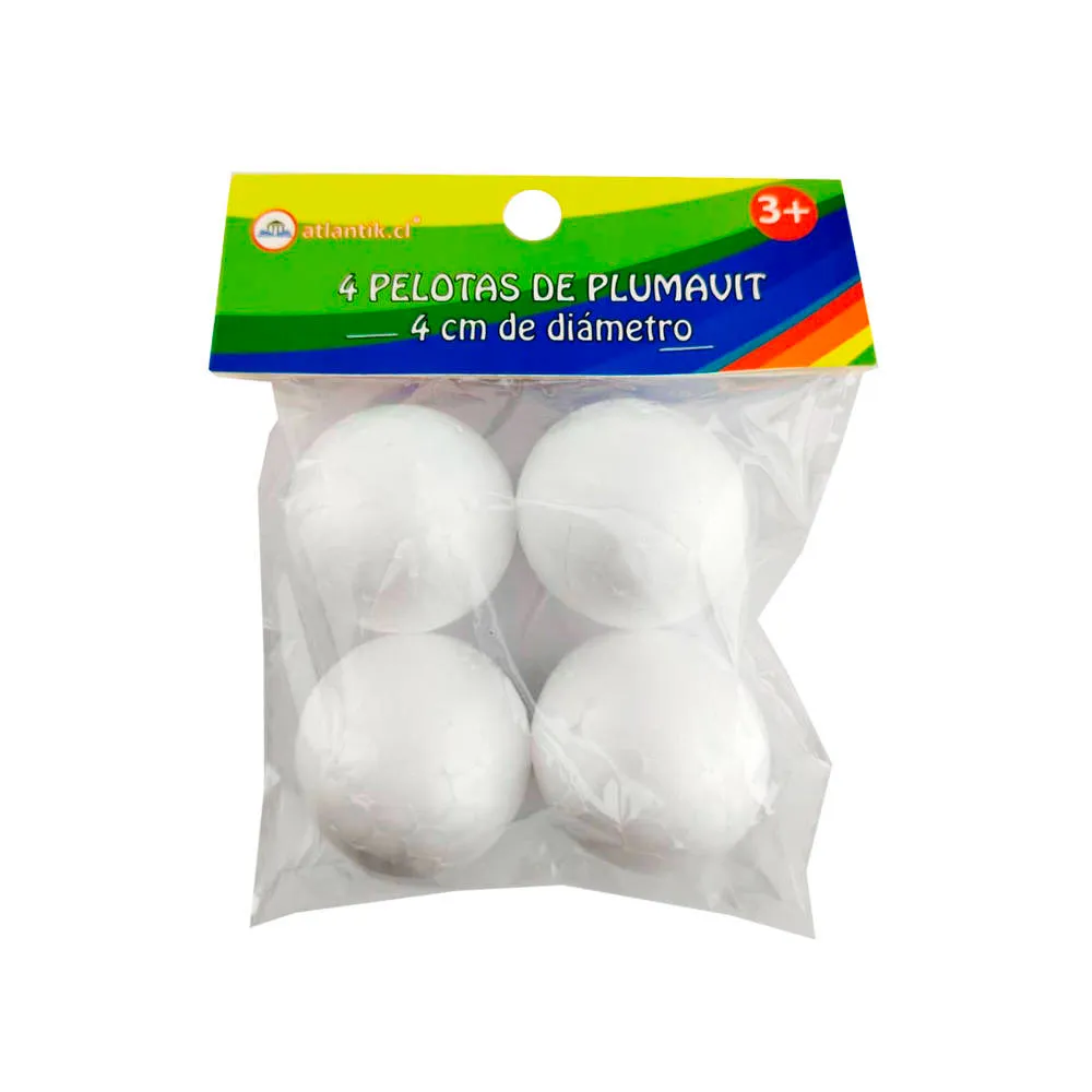 Giorgio - Plumavit Pelota 4cm x 4pcs