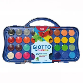Jamila - ZZZZZ ACUARELA 36 COLORES 30MM GIOTTO