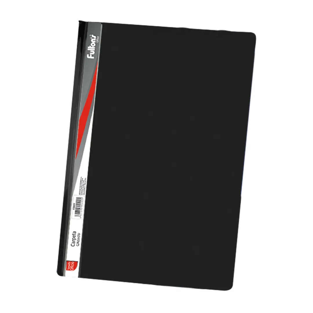 Jamila - ZZZ CARPETA FASTENER OFICIO NEGRO