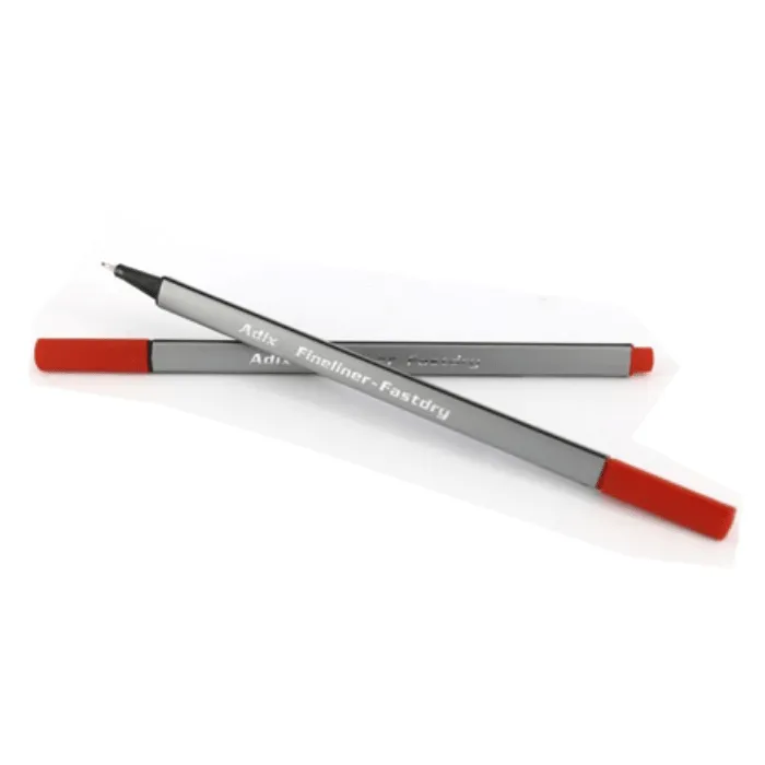 Ecocraft - ZZZ Fineliner 0.4 Triangular Rojo