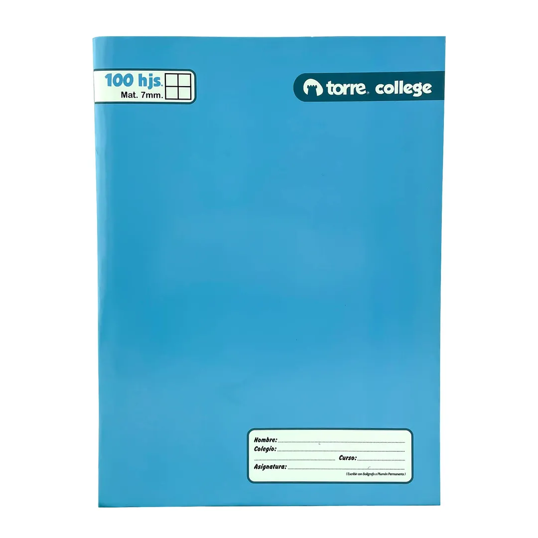 Giorgio - Z Cuad. College Mat 7mm 100hjs 