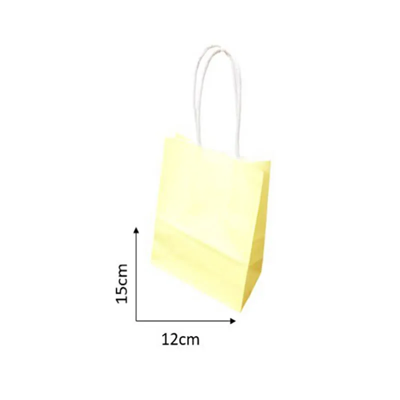 Olimpica - Z Bolsa Kraft 12X15 Amarillo Palido