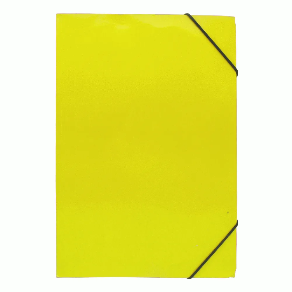 Jamila - ZZZ CARPETA C/ELASTICO AMARILLO