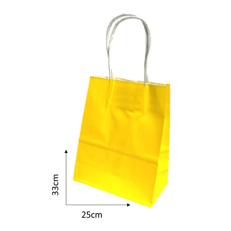 Bolsa Kraft 26X33 Amarillo