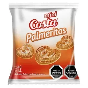 Alvi - Z Galletas Mini Costa Palmeritas 40g