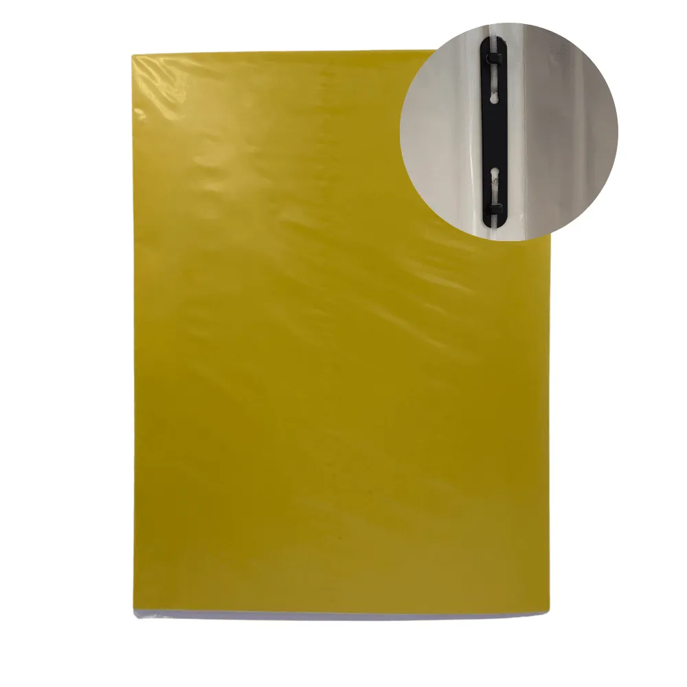 Ecocraft - Z Carpeta Plastica C/A Amarillo