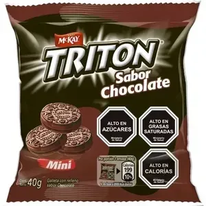 Alvi - Z Galletas Mini Triton Chocolate 40g