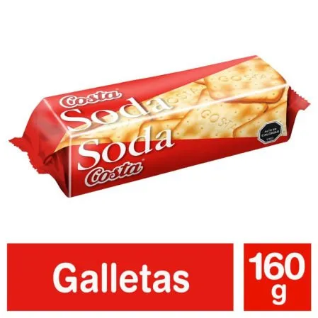 Alvi - ZZ Galletas Soda Costa 180g