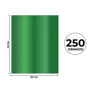 Ecocraft - ZZ Cartulina Metalica Verde