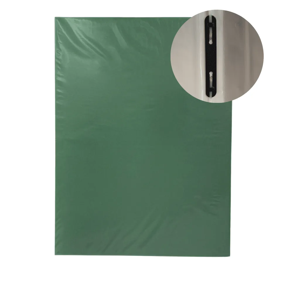 Ecocraft - ZZ Carpeta Plastica C/A Verde Oscuro