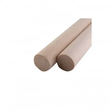 Jamila - ZZ PALO DE MAQUETA REDONDO 10MM 50CMS 2UNI