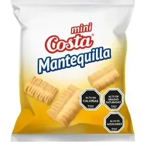 Alvi - Z Galletas Mini Costa Mantequilla 40g