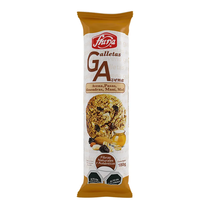 Fruna - Z Galletas Avena Pasas 180g