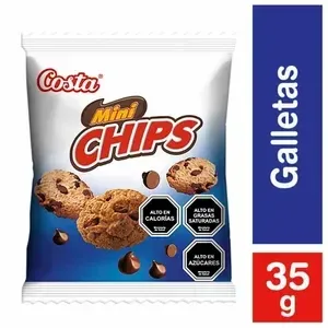 Alvi - Z Galletas Mini Choco Chips Costa