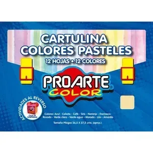 Giorgio - Z Bolson Cartulina Colores Pasteles ProArte