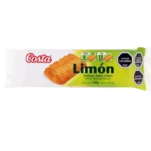 Alvi - ZZ Galletas Costa Limon 140g