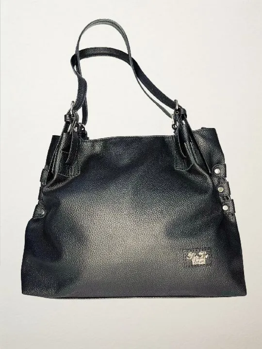 BOLSO GRANDE DAMA HERRAJES