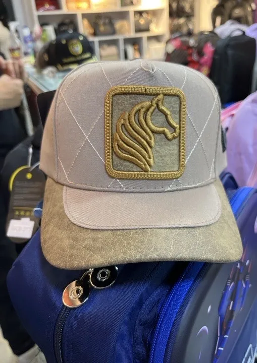 GORRA CABALLISTA BEIGE