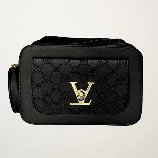 BOLSO LV BOLSILLO FRONTAL DOBLE CORREA