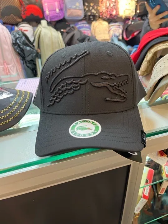 GORRA AAA LACOSTE NEGRA