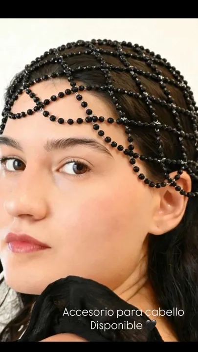 accesorio cabello negro